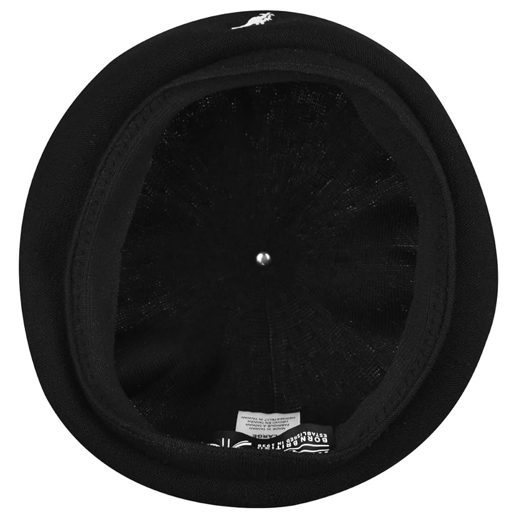 KANGOL BAMBOO JAX BERET ブラック L ユニセックス Kangol Bamboo Jax beret in black | ASOS